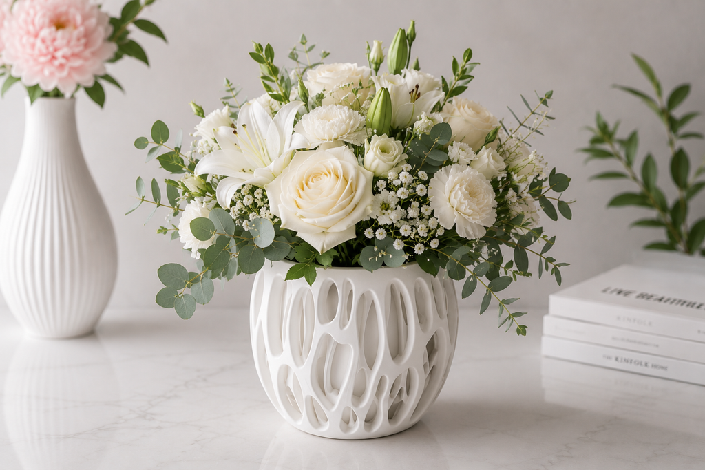 3D-gedruckte Design-Vase